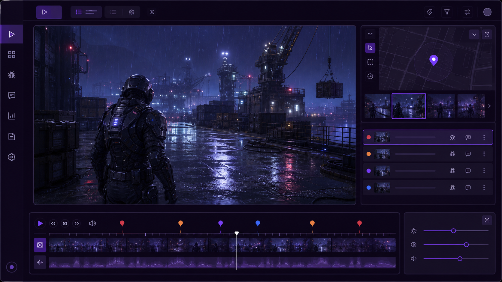 ClipBot AI game testing dashboard preview